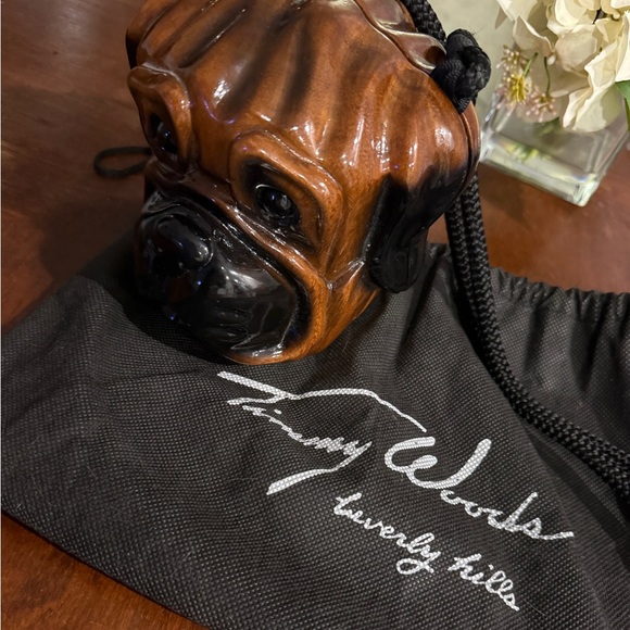 Timmy Woods Beverly Hills Wood Handbag BOXER - Picture 2 of 5